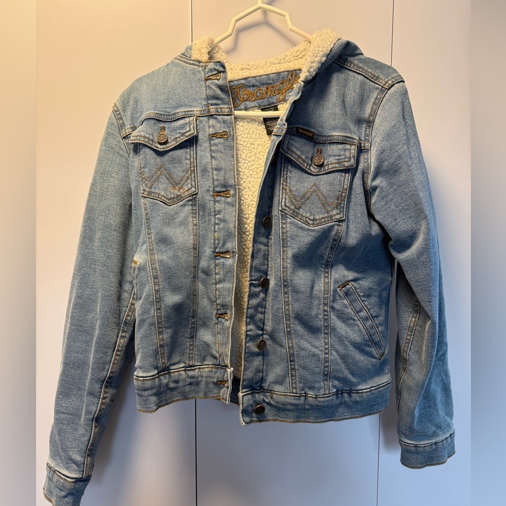 Wrangler Sherpa Jean Jacket -S